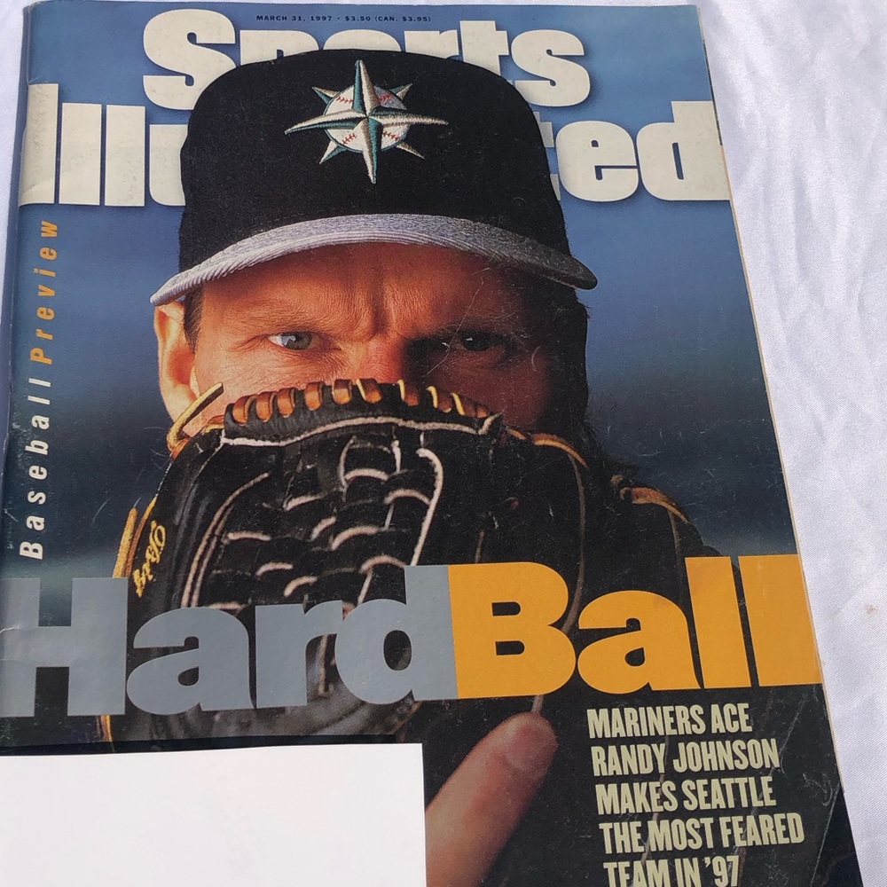 March 1997 Randy Johnson, sports illustrated